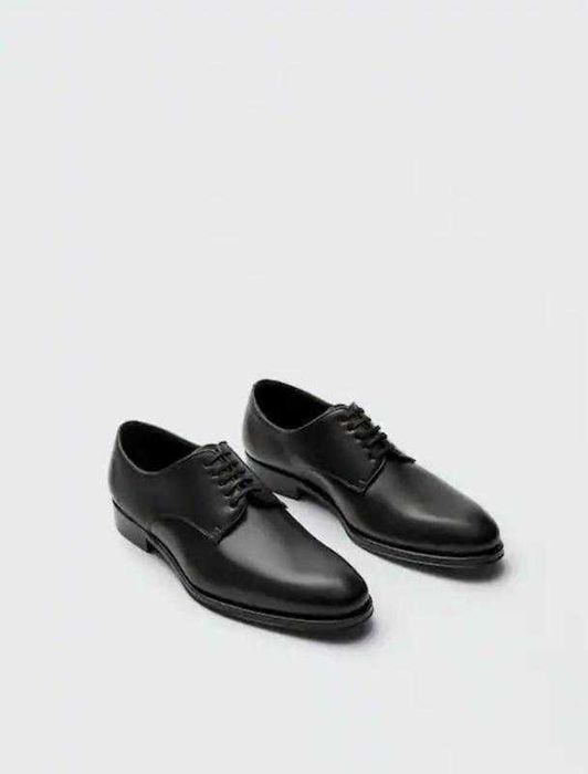Елегантні шкіряні туфлі Massimo Dutti 45р