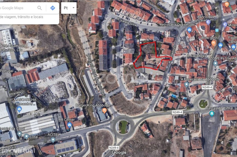 Terreno Urbano Residencial 1800 m2 no Coração de Abóboda