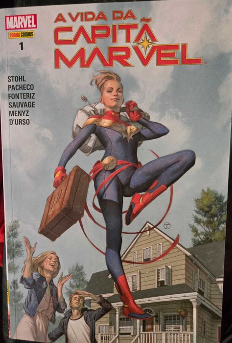 A vida da capitã marvel