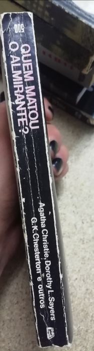 Livros ficção policial // Colecção Vampiro // Agatha Christie