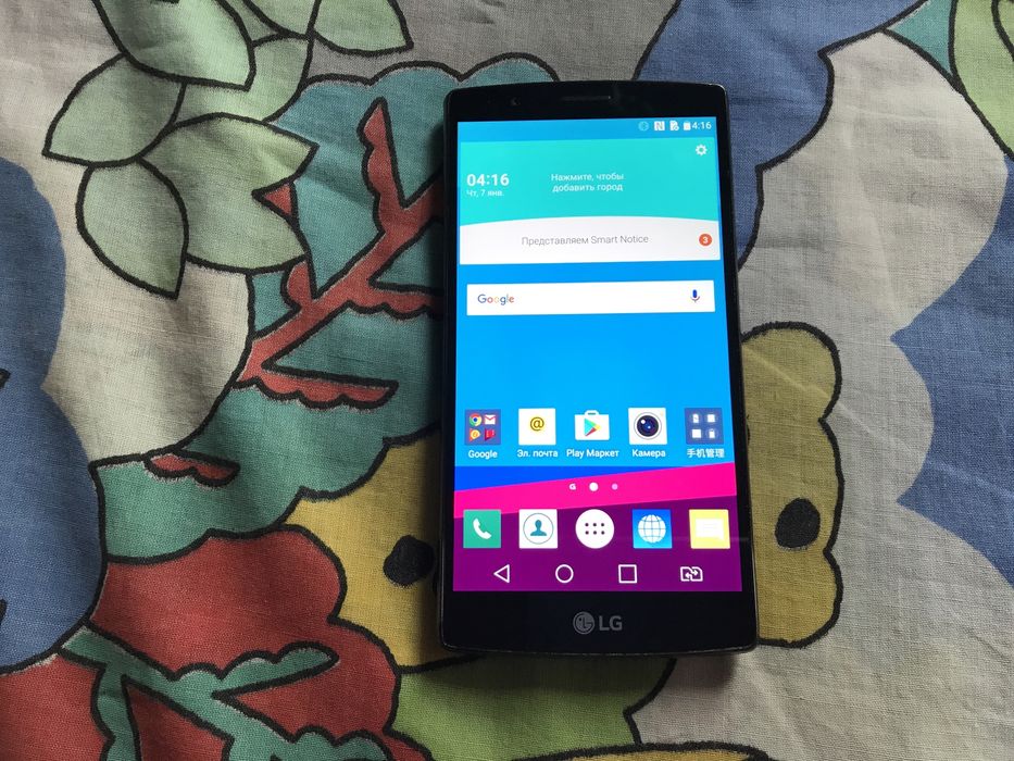 Флагман LG G4, 3/32GB, 5.5 дюймов. Без нюансов