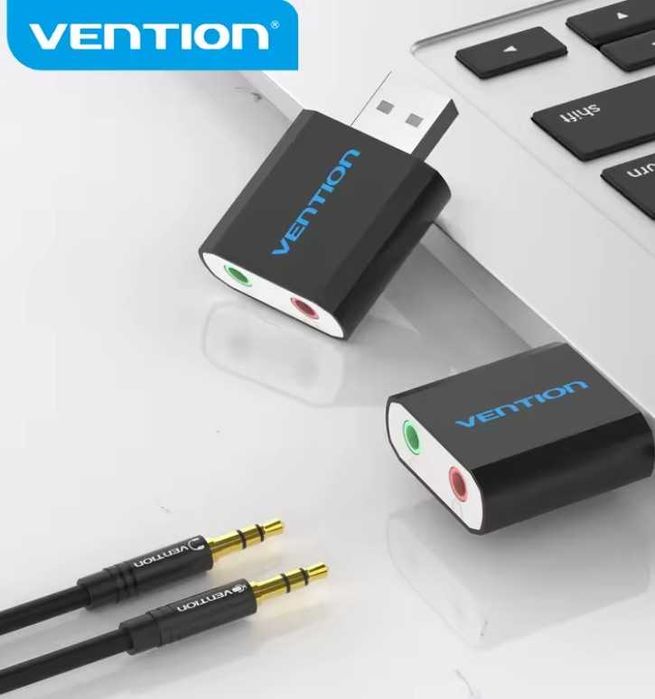 USB Зовнішня звукова карта Vention USB