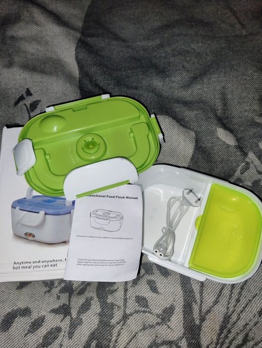 Ланч бокс з підігрівом 25*18*12см