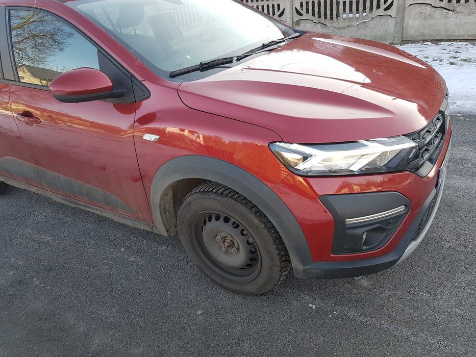 Dacia Sandero Stepway III 1,0 benzyna 2022 rok uszkodzona