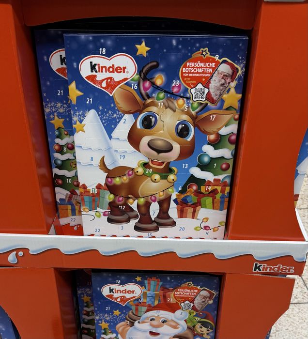 ОПТ, ГУРТ, РОЗДРІБ! Кіндер Адвент- календарь, Milka, kinder