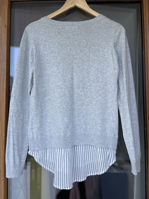 Sweterek z koszulową wstawką HOUSE – rozm. M