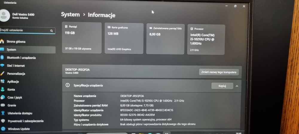 Dell Vostro 5490