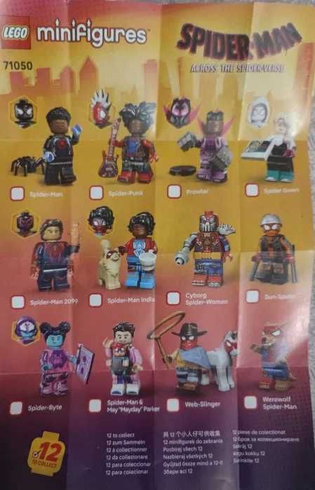 LEGO Minifigures Spider-Man Across the Spider-Verse 71050