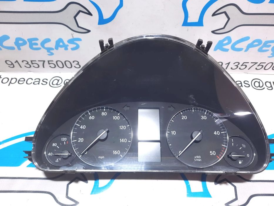 QUADRANTE MOSTRADORES PAINEL INSTRUMENTOS KM MERCEDES BENZ CLASS C