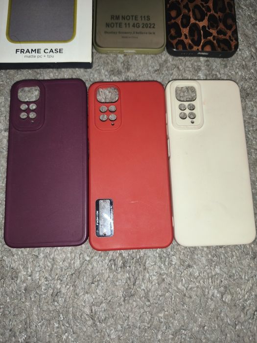 Чохли на телефон Xiaomi redmi note 11