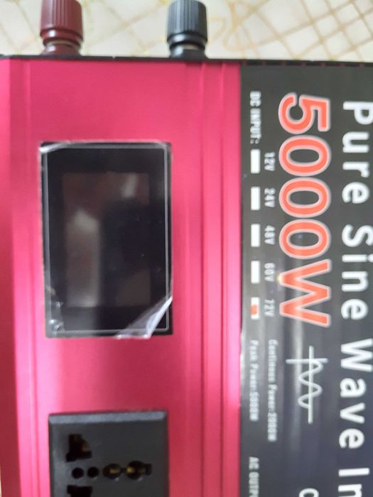 Инвертор 5000стаблом чиста 
   синусоида