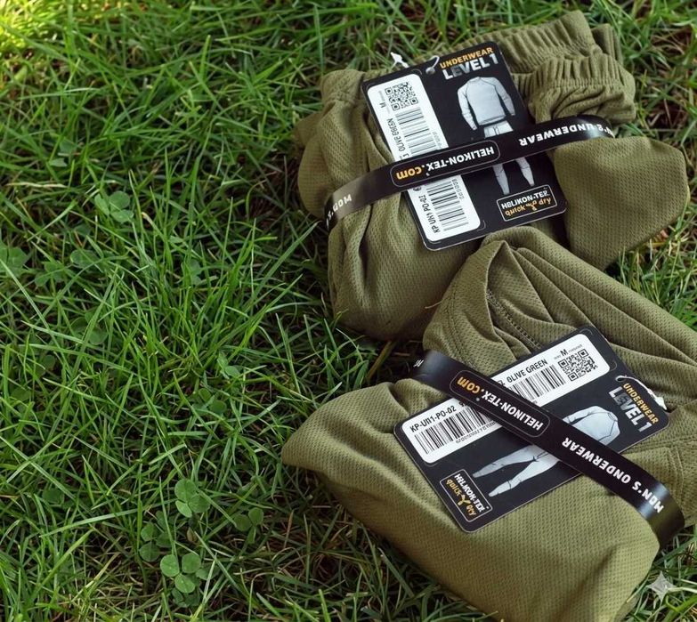‼️Helikon tex level 1 Термобілизна Underwear Top US lvl 1 BL-UN1-PO-01 потовідвідна штани футболка (рубашка гольф) комплект роздріб левел 1 левел 2‼️