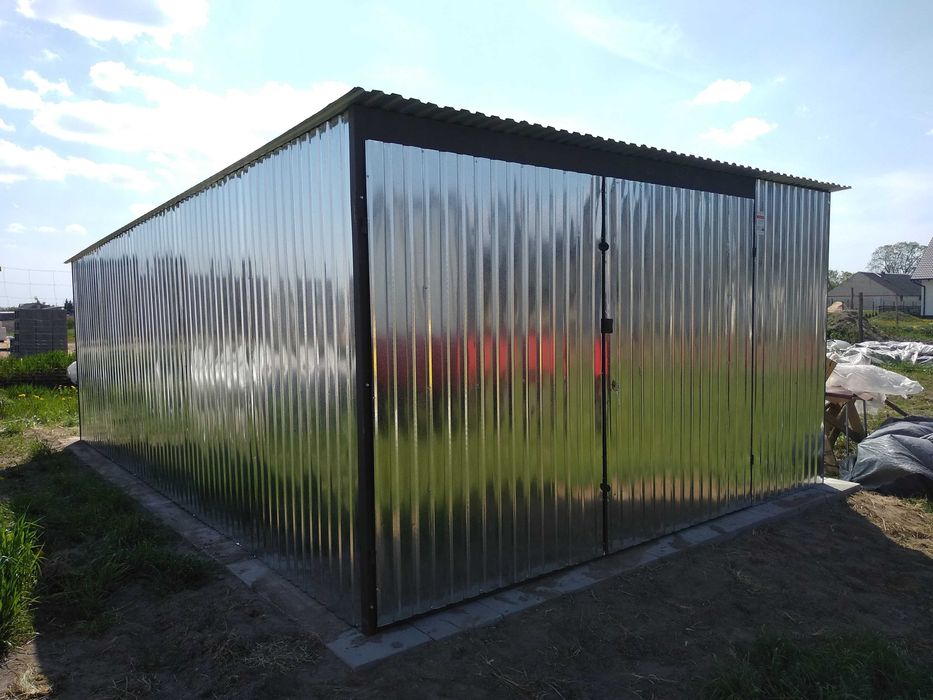 Garaż blaszany/3x5/schowek Szybka realizacja