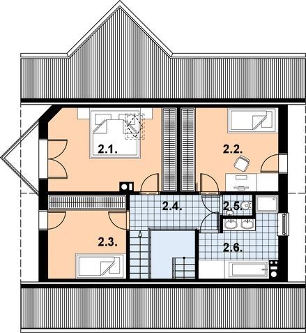 Działka z fundamentami – WIDOK NA LAS