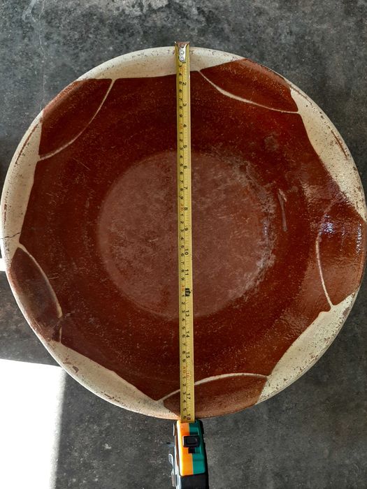 Alguidares antigos de barro. Lote de 8.