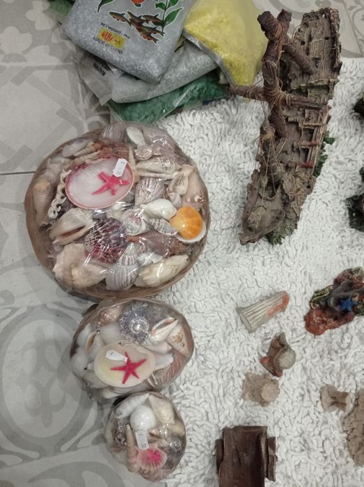 decoração de aquário