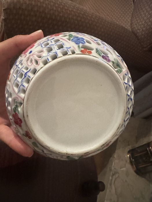 Bomboneira ceramica