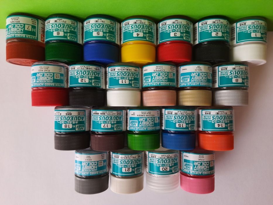Акриловая краска Mr. Hobby Aqueous Hobby Color от GSI Creos (Gunze)