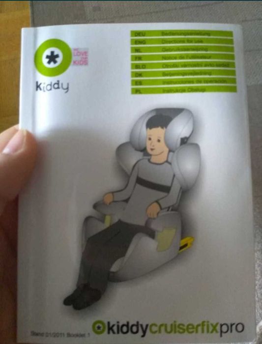 fotelik kiddy cruiserfix pro
