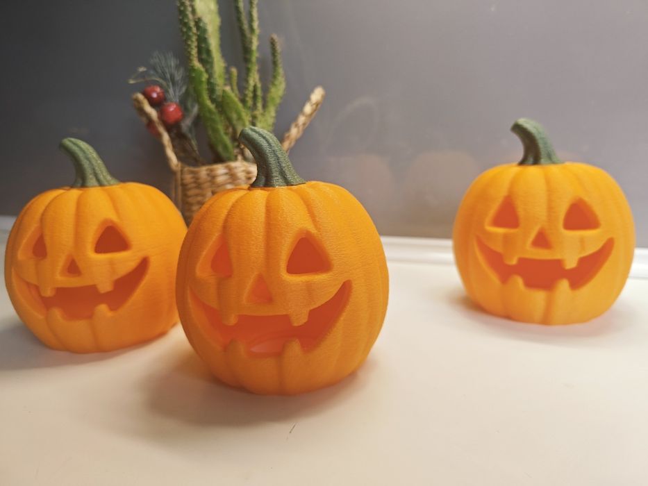 Dynie ozdobne na Halloween