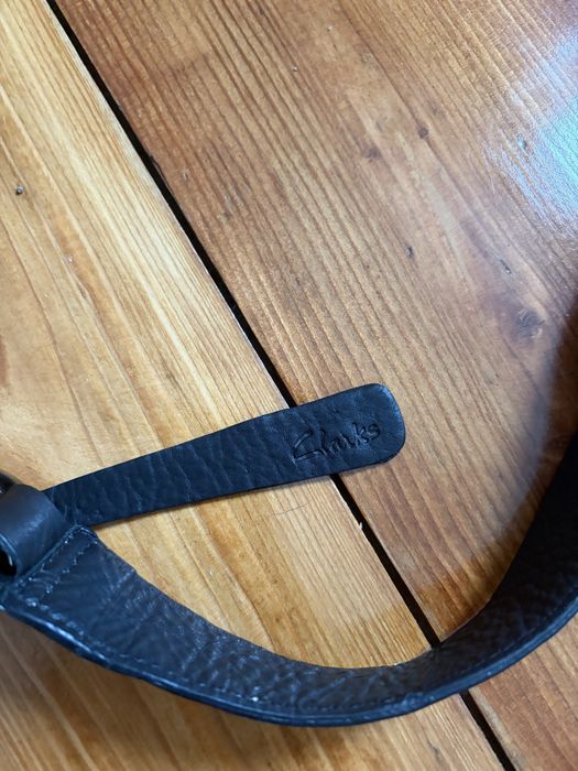 Torebka skóra naturalna marki Clarks czarna nowa bez metki