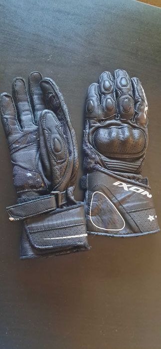 Luvas Motard Ixon em Pele