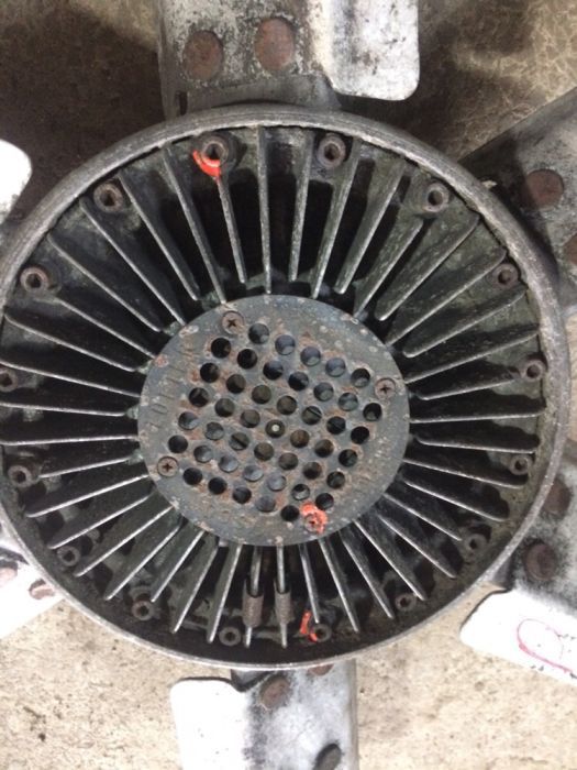 Вентилятор с гидромуфтой вискомуфтой Mercedes 814, 817, 1117, ОМ366