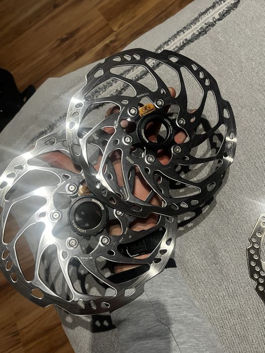 Tarcze hamulcowe Shimano Sm-RT70-L 2x203MM, CENTERLOCK, ICE Technologies