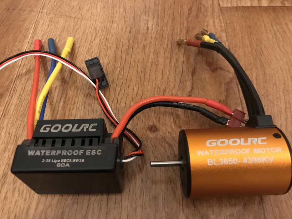 Nowe combo bezszczotkowe GoolRC 60A 4300kv
