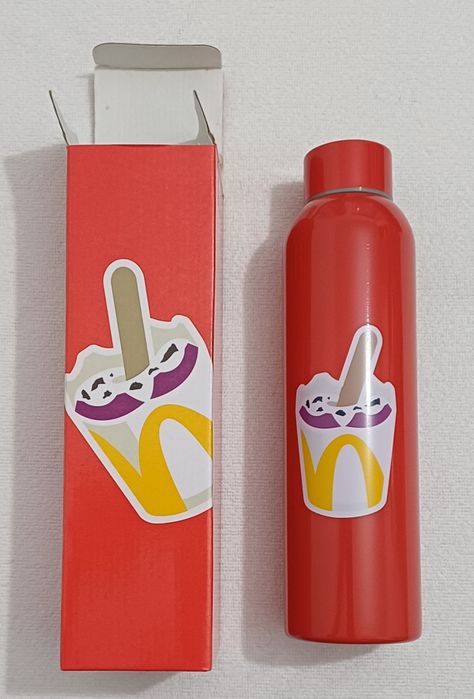 Garrafas reutilizáveis McDonald's NOVAS