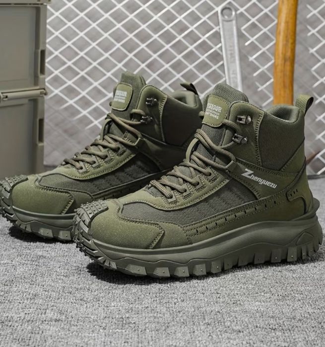 Чоловічі військові тактичні кросівкі берці демісізон