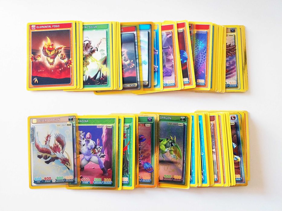 180 cards INVIZIMALS Batalha Caçadores | Panini lote ou venda avulso