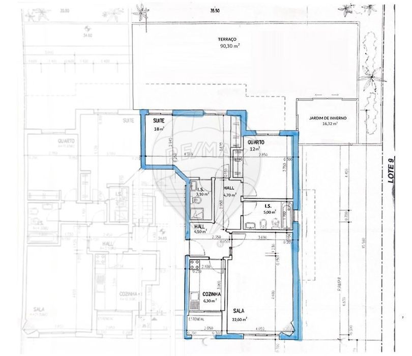 Apartamento T2 para arrendamento