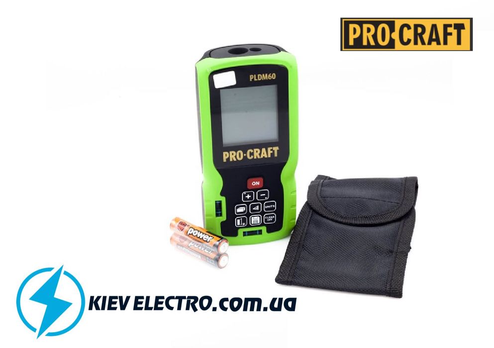 Лазерный дальномер Procraft PLDM60 (Рулетка лазерная) Скидка будет !!