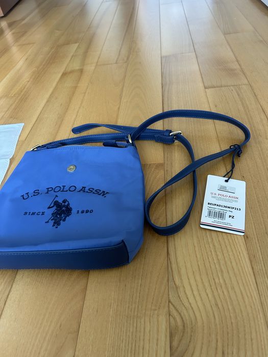 U.S. Polo Assn. Torebka Na Ramię, niebieska, nowa. Polecam!