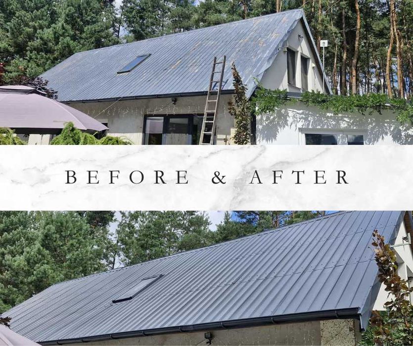 Mycie i malowanie dachów