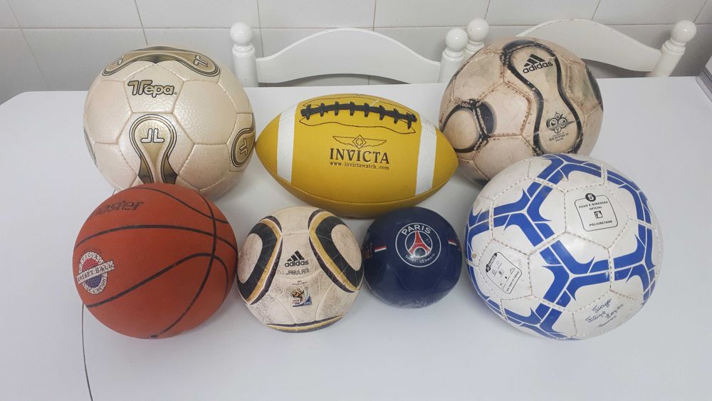 Bolas várias 7 unidades