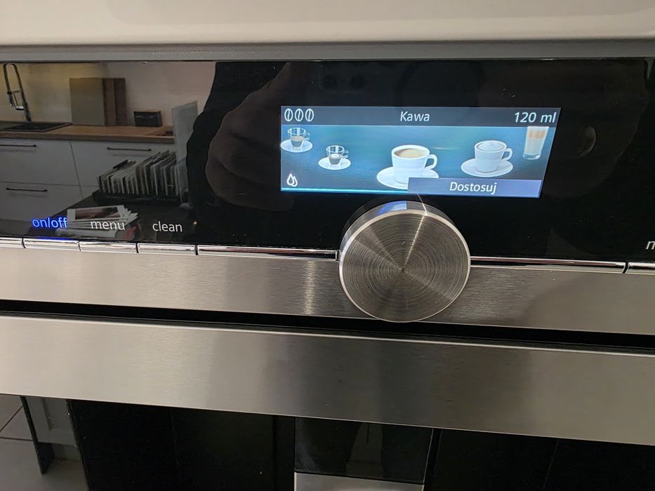 Zestaw Siemens piekarnik+ekspres+szuflada - ekspozycja