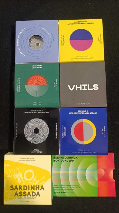 Redução de Preço!!!                 Moedas Proof e Bnc (€) de Portugal