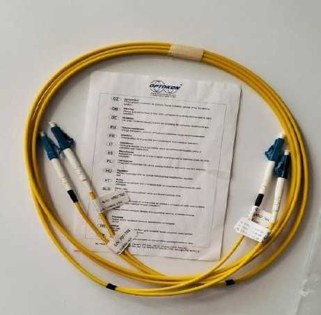 Патчкорд оптичний LC/UPC - LC/UPC Duplex OPTOCON 2,0м