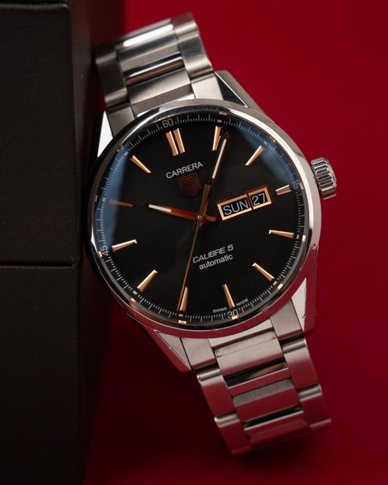 Zegarek męski TAG Heuer Carrera Day Date WAR201C.BA0723
