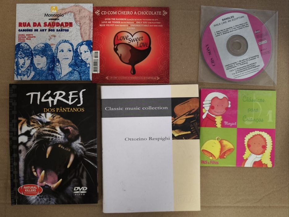 Coleção de CDs musica