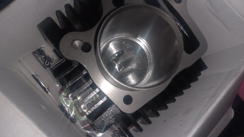 cylinder tłok cross 125