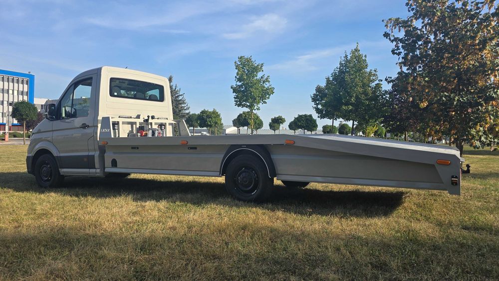 Volkswagen Crafter Man Zabudowa Autolaweta Laweta Najazd Aluminium