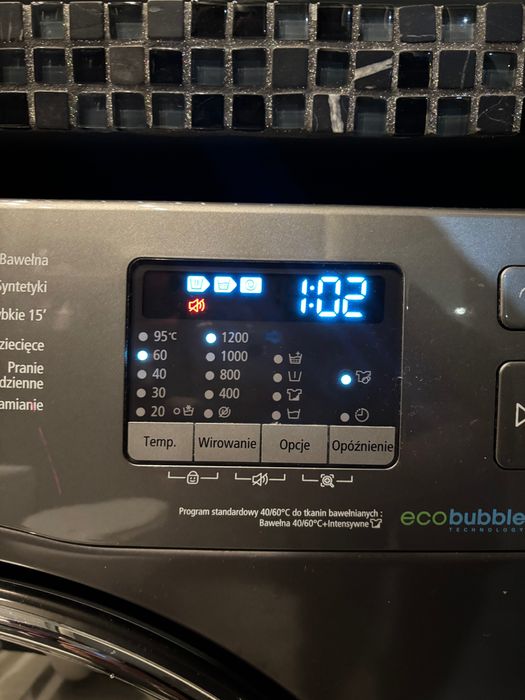 Pralka SAMSUNG ecobubble 6 kg głębokość 45 cm