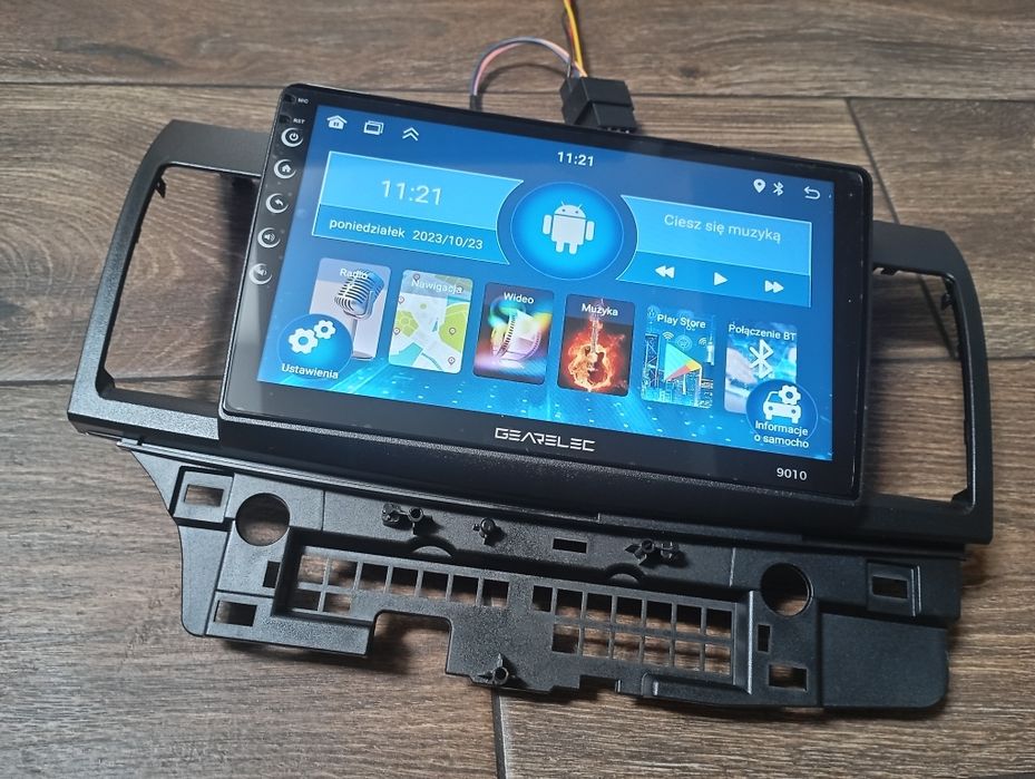 Zestaw radio kamera android 13 Mitsubishi Lancer 07-12 nowe auto cplay