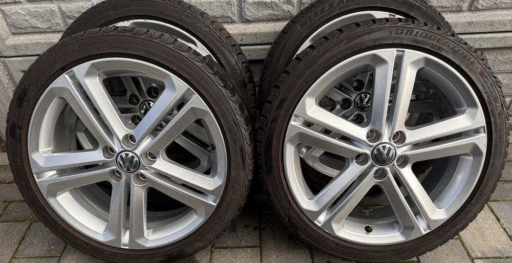 Oryginalne Felgi Volkswagen 5x100 Polo GTI 6R0 215/40R17 zima Mallory