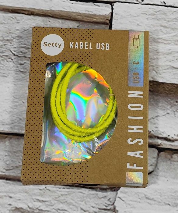 Kabel Setty USB - USB typ C 1 m