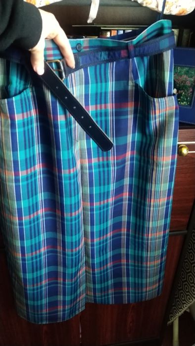 Винтажная юбка миди (46)