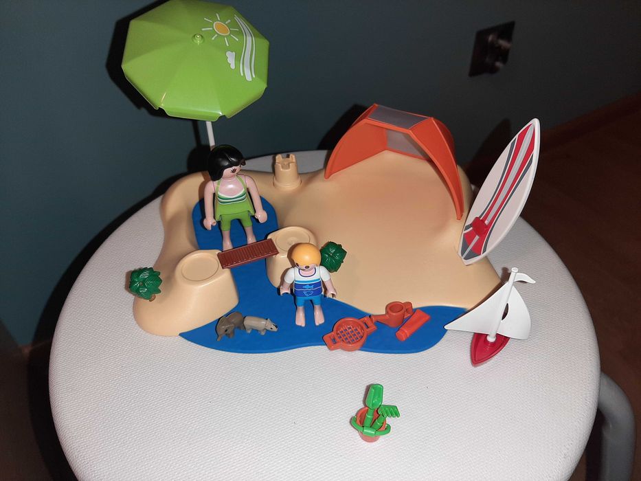 Zestaw playmobile zabawa na plaży